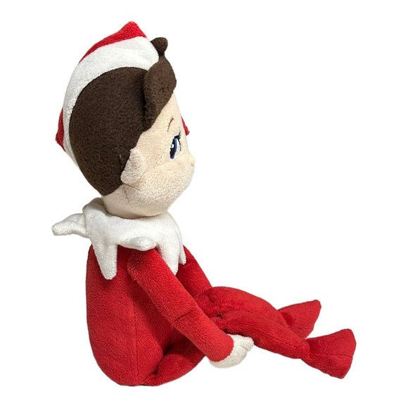 2005 Pixie Boy Christmas Magic Elf on the Shelf Plushee Pal Knee Hugger Blue Eye - Picture 7 of 9